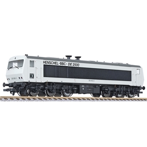 L132050 Diesel loco, DE2500, 202 003-0, 6-axle, DB, white, Ep.IV