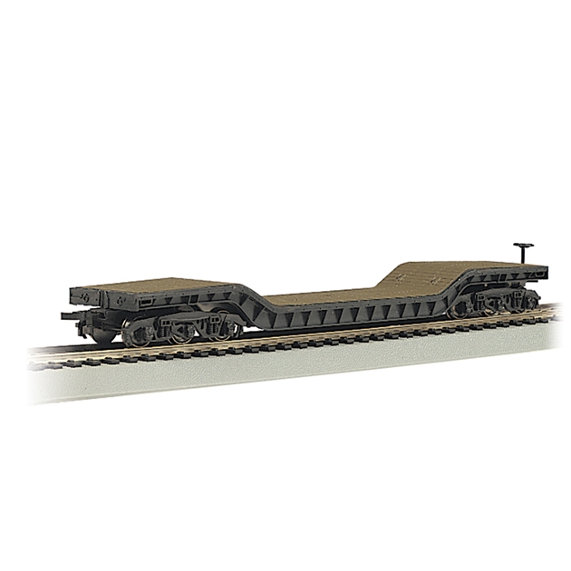 Bachmann Europe plc 52 Center Depressed Flat Car With No Load