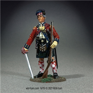 84th Regiment Officer, Royal Highland Emigrants, 1777 - Don Troiani