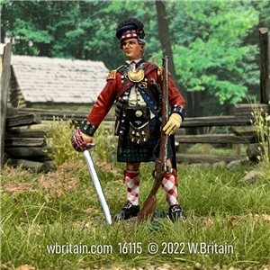 84th Regiment Officer, Royal Highland Emigrants, 1777 - Don Troiani