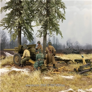 Holding the Line U.S. 3-Inch Anti-tank Gun and Crew, Winter 1944-45