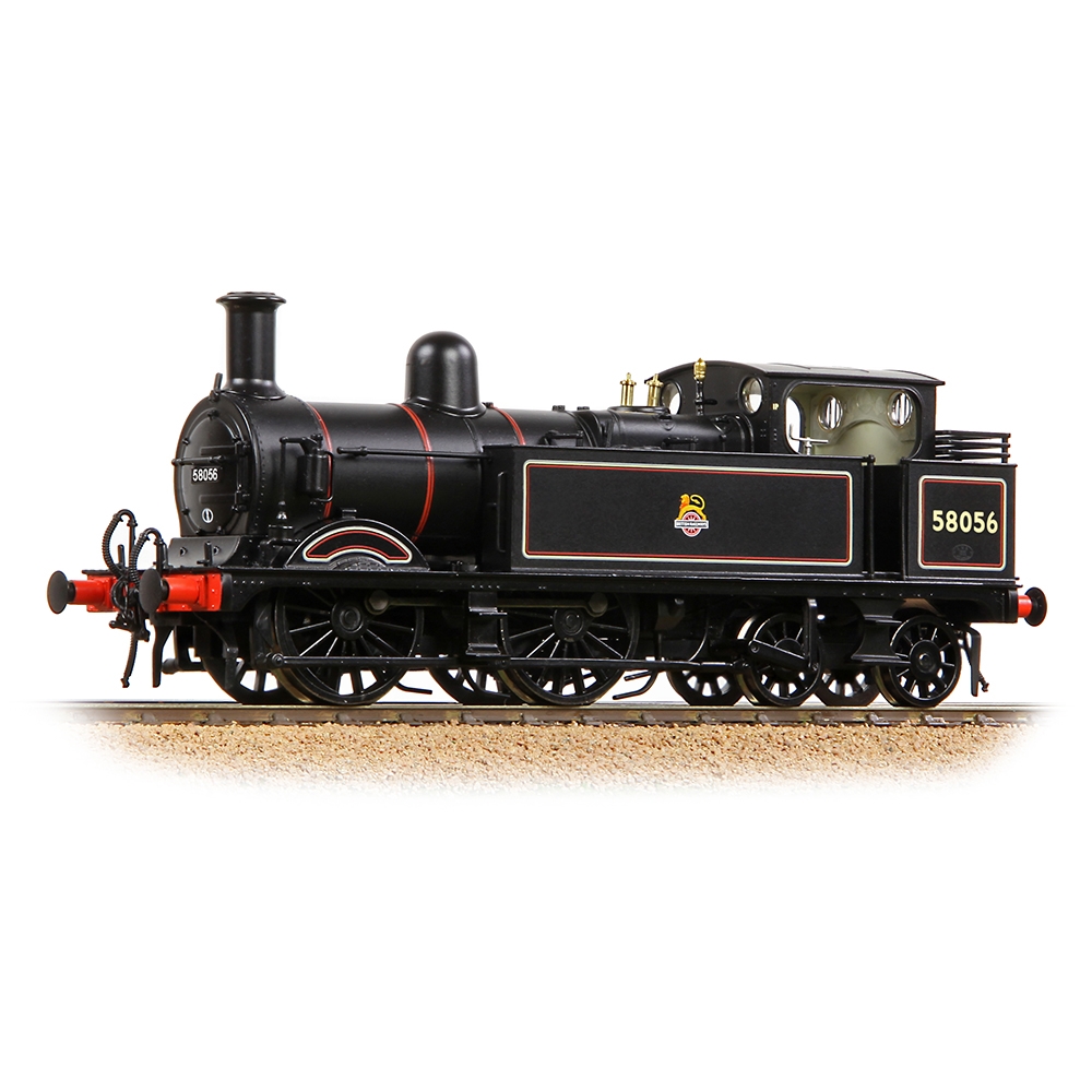 MR 1532 (1P) Tank 58056 BR Lined Black (Early Emblem)