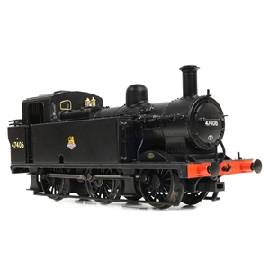 LMS Fowler 3F (Jinty) 47406 BR Black (Early Emblem)