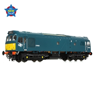 Class 25/3 D7660 BR Blue (Small Yellow Panels)