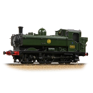 32-198 - GWR 8750 Pannier Tank 3650 GWR Green (Shirtbutton)