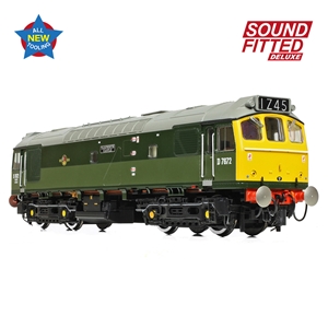 Class 25/3 D7672 'Tamworth Castle' BR Two-Tone Green (Full Yell. Ends)