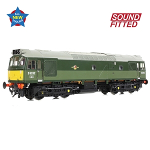 Class 25/2 D5282 BR Two-Tone Green (Small Yellow Panels)