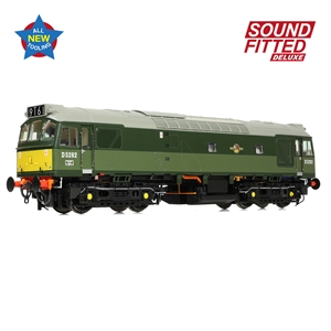 Class 25/2 D5282 BR Two-Tone Green (Small Yellow Panels)  