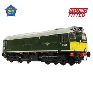 Class 25/1 D5225 BR Green (Small Yellow Panels)