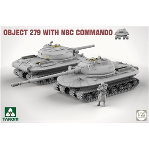 Soviet Object 279 concept heavy tank w/ NBC Commando