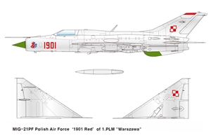 Russian Air Force MiG-21PF Fishbed-D