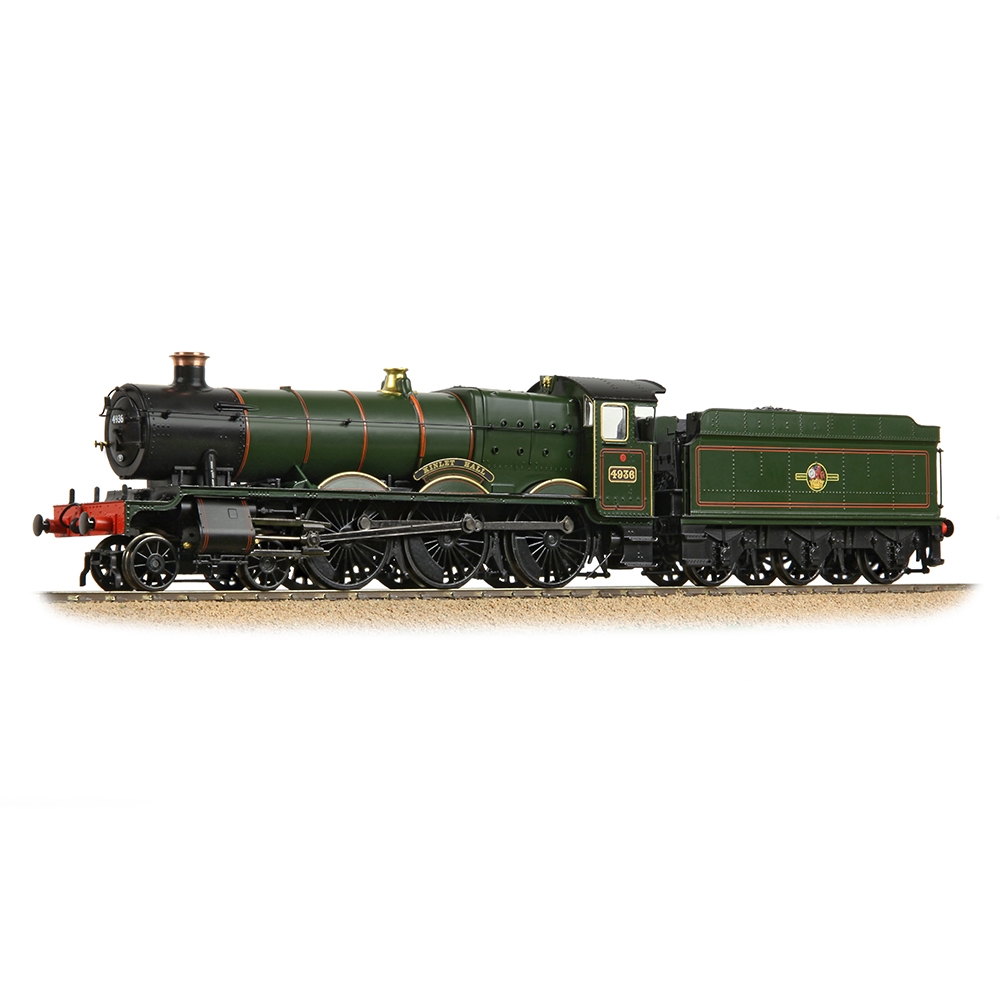 Bachmann Europe plc - GWR 49XX 'Hall' 4936 'Kinlet Hall' BR Lined Green ...