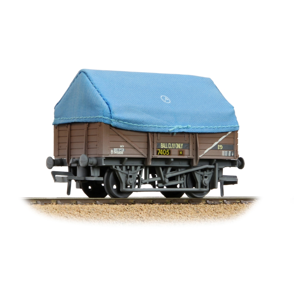 Bachmann Europe plc - 5 Plank China Clay Wagon BR Bauxite (TOPS) With ...