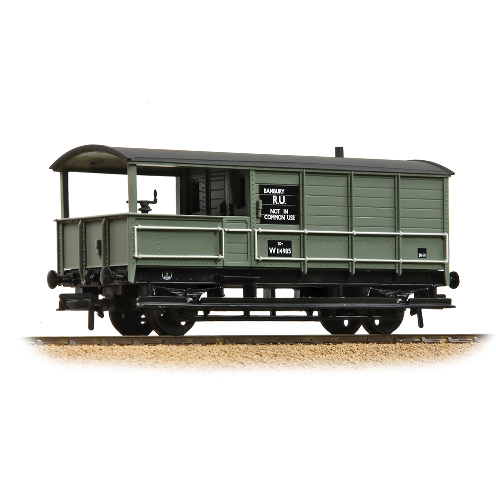 Bachmann Europe plc - GWR 20T 'Toad' Brake Van BR Grey (Early)