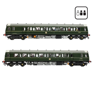 Class 121 Single-Car DMU W55028 BR Green (Small Yellow Panels) [PF]