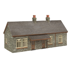 Narrow Gauge (OO9) Station Cottages Brown