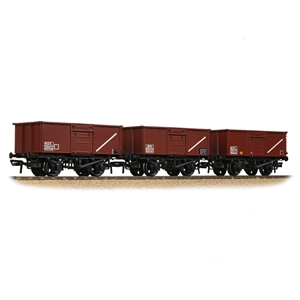 BR 16T Steel Mineral Top Flap Doors 3-Wagon Pack BR Bauxite (TOPS)