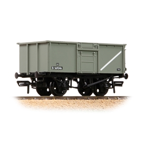 BR 16T Steel Mineral Top Flap Doors 3-Wagon Pack BR Grey (Early) [WL]