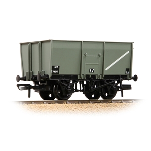 16T Steel Slope-Sided Mineral Wagon Rivetted Doors BR Grey