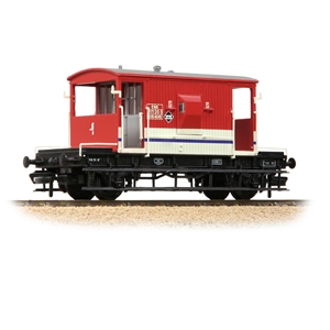 BR 20T Brake Van London Transport Barrier Vehicle Red & White