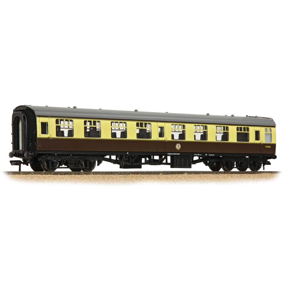 BR Mk1 TSO Tourist Second Open BR (WR) Chocolate & Cream