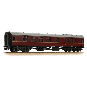 BR Mk1 BCK Brake Composite Corridor BR Maroon