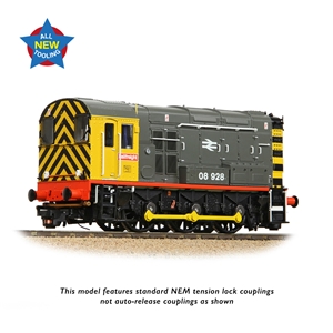 Class 08 08928 BR Railfreight (Red Stripe)