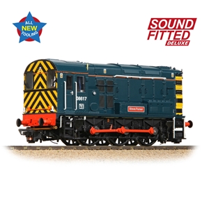 Class 08 08617 'Steve Purser' BR Blue