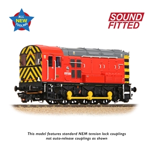 Class 09 09106 DB Red (Unbranded)