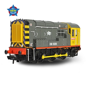 Class 08 08928 BR Railfreight (Red Stripe)