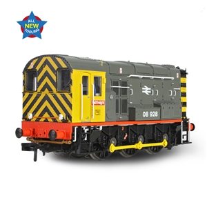 Class 08 08928 BR Railfreight (Red Stripe)