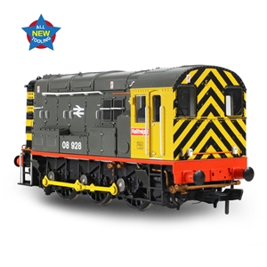 Class 08 08928 BR Railfreight (Red Stripe)