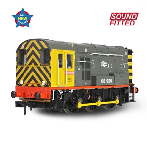 Class 08 08928 BR Railfreight (Red Stripe)