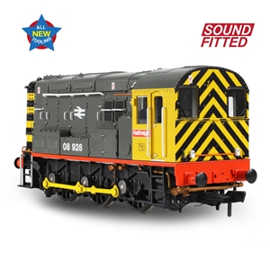 Class 08 08928 BR Railfreight (Red Stripe)