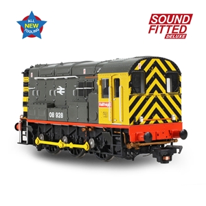 Class 08 08928 BR Railfreight (Red Stripe)