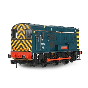 Class 08 08617 'Steve Purser' BR Blue