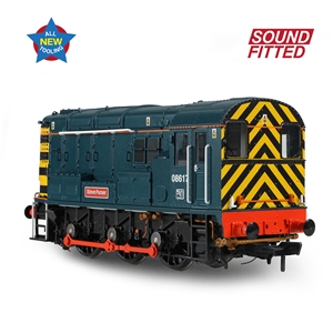 Class 08 08617 'Steve Purser' BR Blue