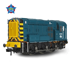 Class 08 08329 BR Blue (Wasp Stripes)