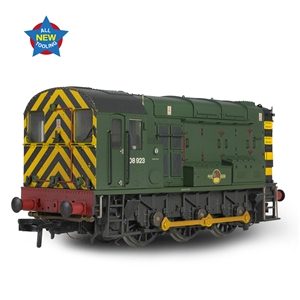 Class 08 08923 BR Green (Wasp Stripes) [W]