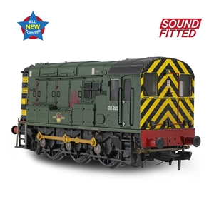 Class 08 08923 BR Green (Wasp Stripes) [W]