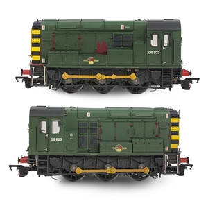 Class 08 08923 BR Green (Wasp Stripes) [W]