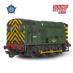 Class 08 08923 BR Green (Wasp Stripes) [W]