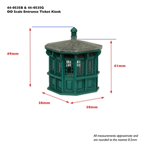 Entrance Ticket Kiosk Black