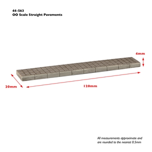 Straight Pavements (x4)