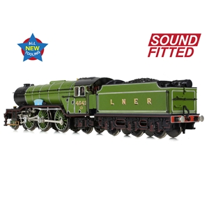 LNER V2 4843 'Kings Own Yorkshire Light Infantry' LNER Lined Green