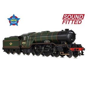 LNER V2 60964 'Durham Light Infantry' BR Lined Green (Late Crest)