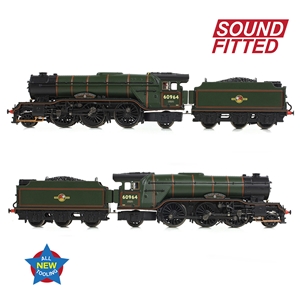 LNER V2 60964 'Durham Light Infantry' BR Lined Green (Late Crest)