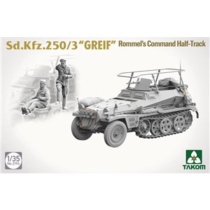 German Army SdKfz 250/3 "Greif" Rommel's WWII Half-Track Vehicle