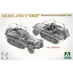 German Army SdKfz 250/3 "Greif" Rommel's WWII Half-Track Vehicle