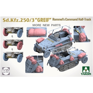 German Army SdKfz 250/3 "Greif" Rommel's WWII Half-Track Vehicle